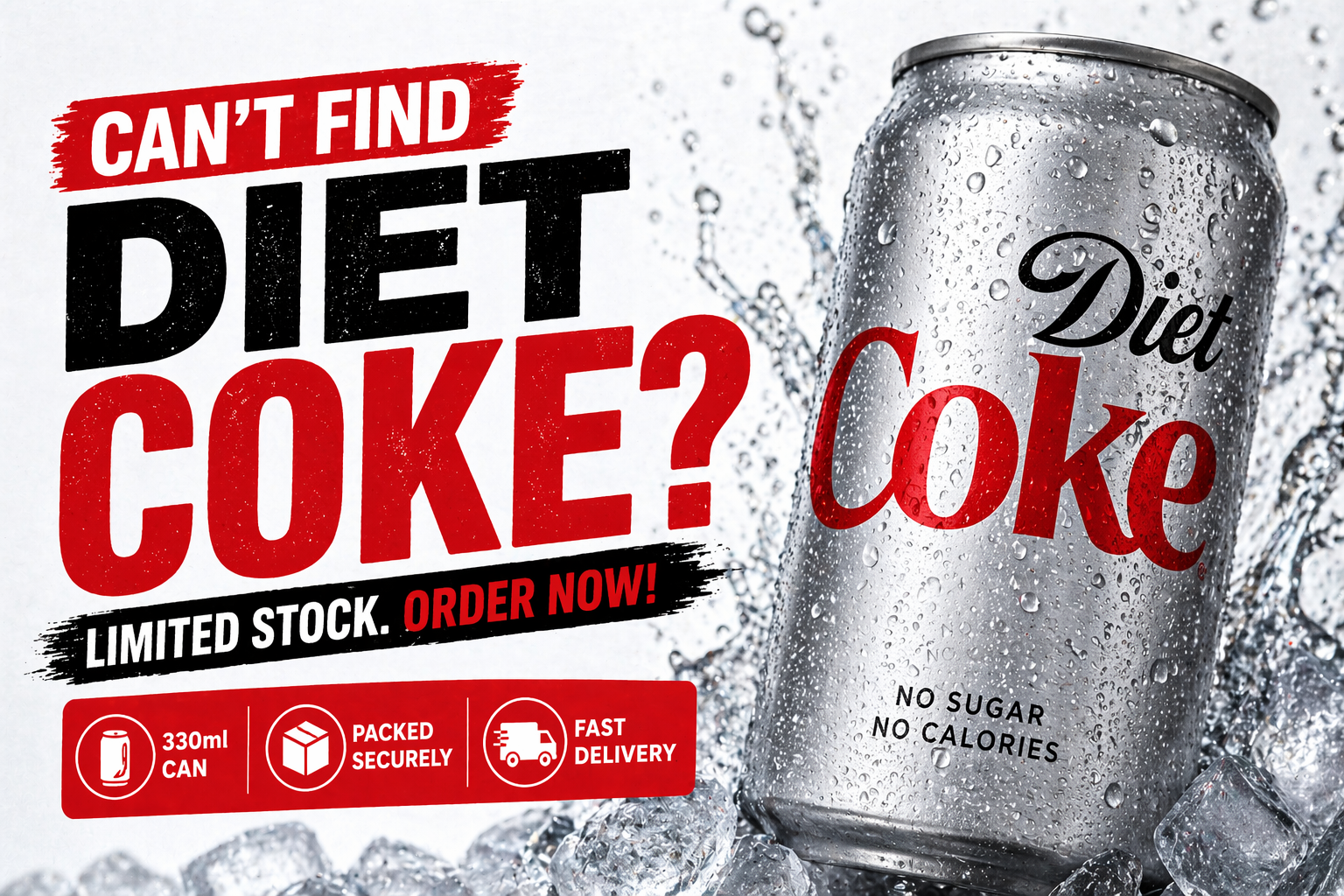 Diet Coke 330ml can available online in India